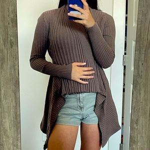 Brown Flared Merona Wrap Size L